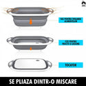 Tocator 3 in 1 multifunctional, pliabil, scurgator, uscator pentru alimente Trendysale.ro