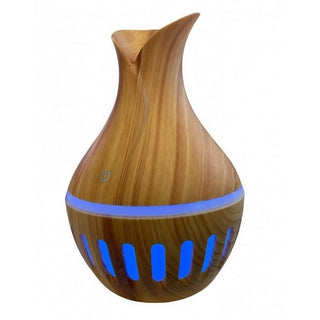 Umidificator 300 ml cu Difuzor de Aromaterapie și Ultrasunete, Design Lemn Deschis Trendysale.ro