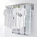 Uscator rufe din aluminiu, retractabil, cu prindere in perete 70cm Trendysale.ro